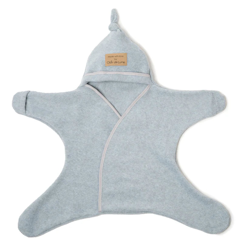 Clair De Lune Star Fleece Baby Wrap Blanket