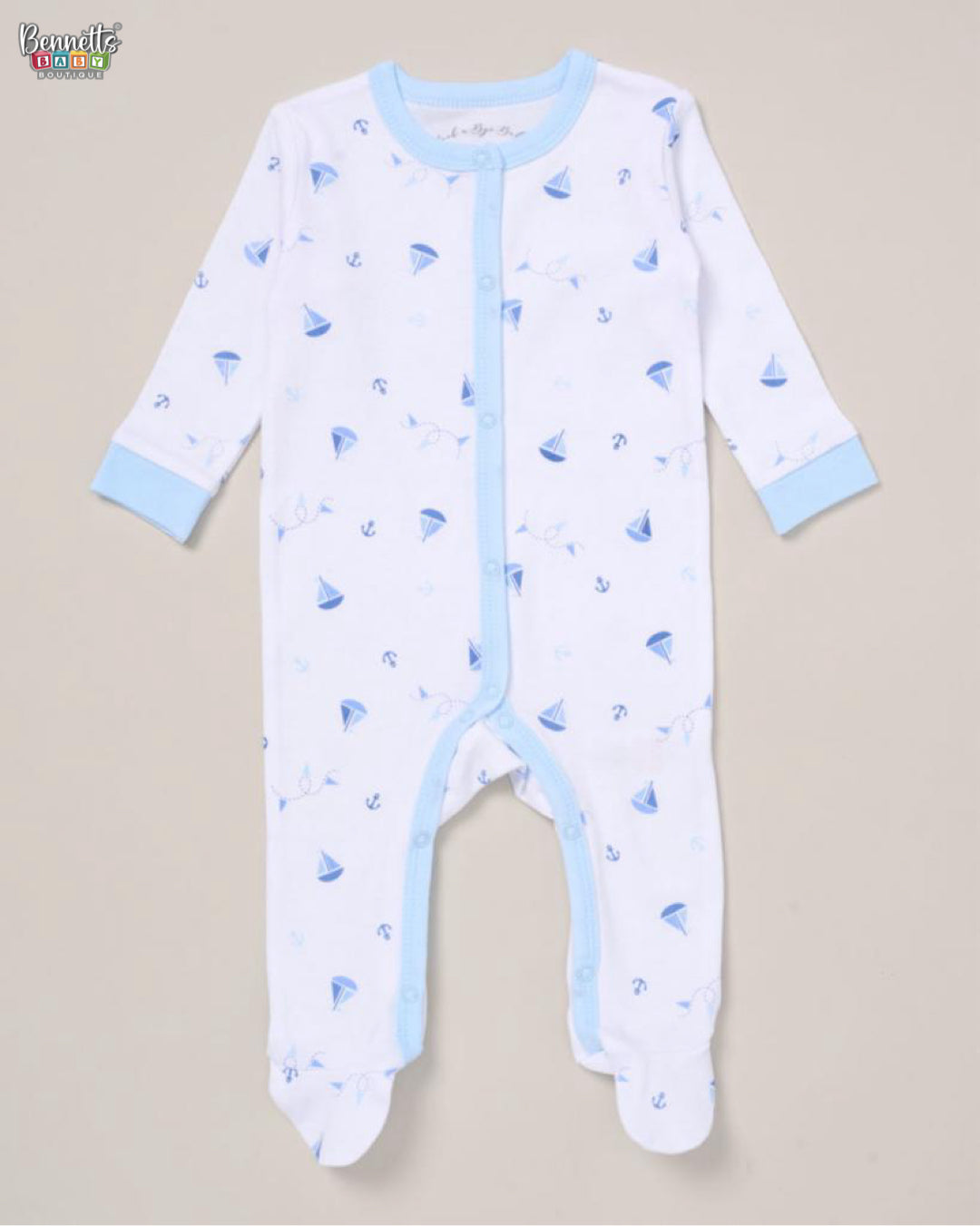 Rock A Bye Baby 5 Piece 'Little Boats' Gift Set & Bag