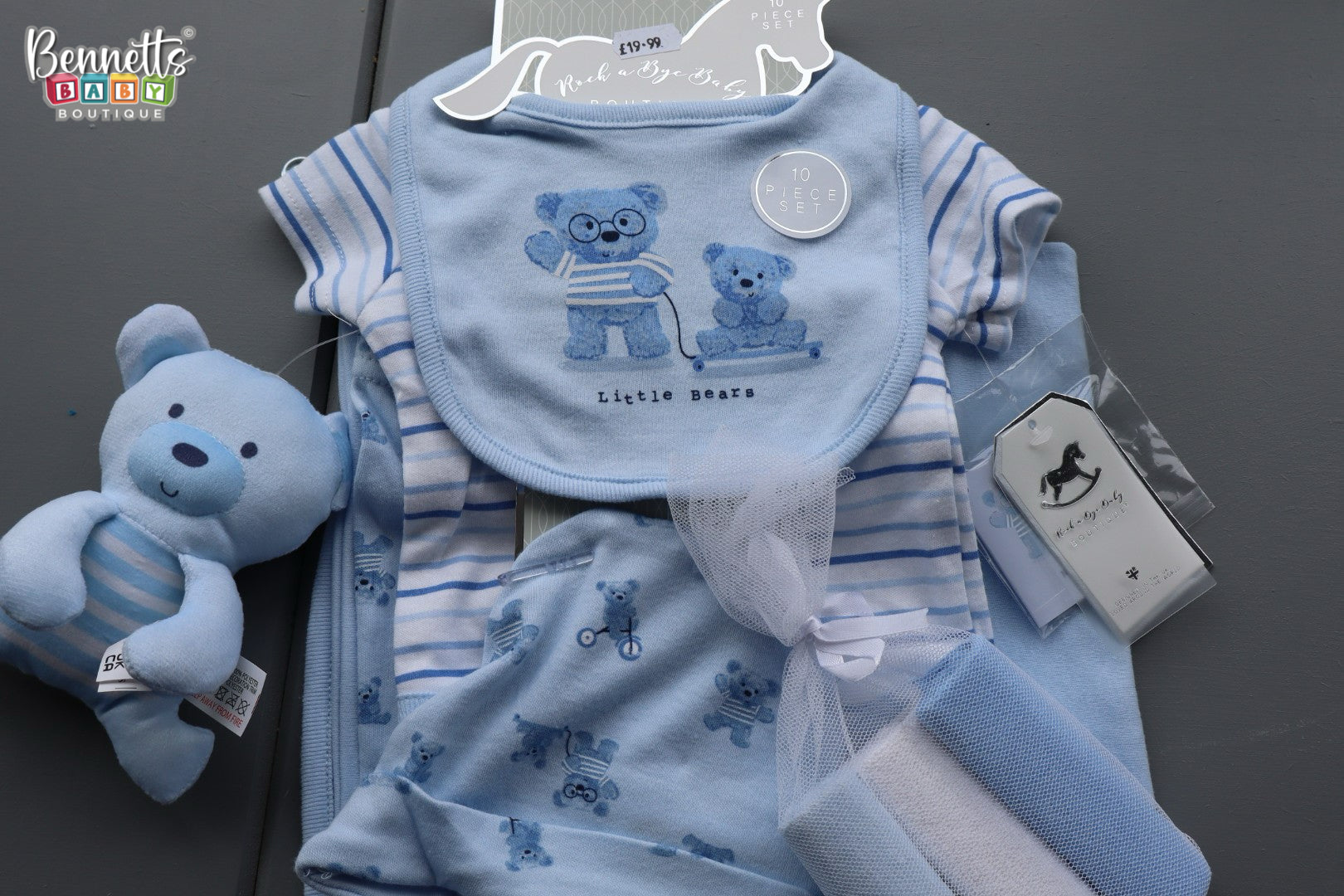 Rock-A-Bye Baby Little Bears 10-Piece Baby Gift Set – Bennetts