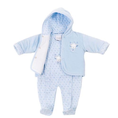 Tiny Baby Bear Velour jacket