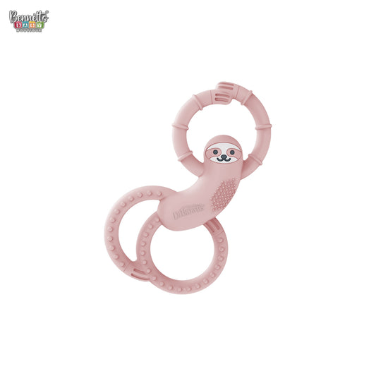 Dr. Brown's Flexees Silicone Teether Sloth - Pink