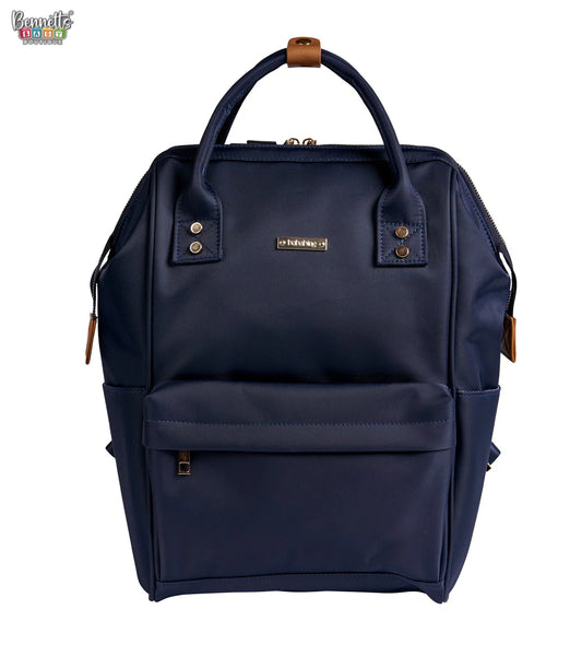 bababing mani backpack faux leather Check out how spacious our