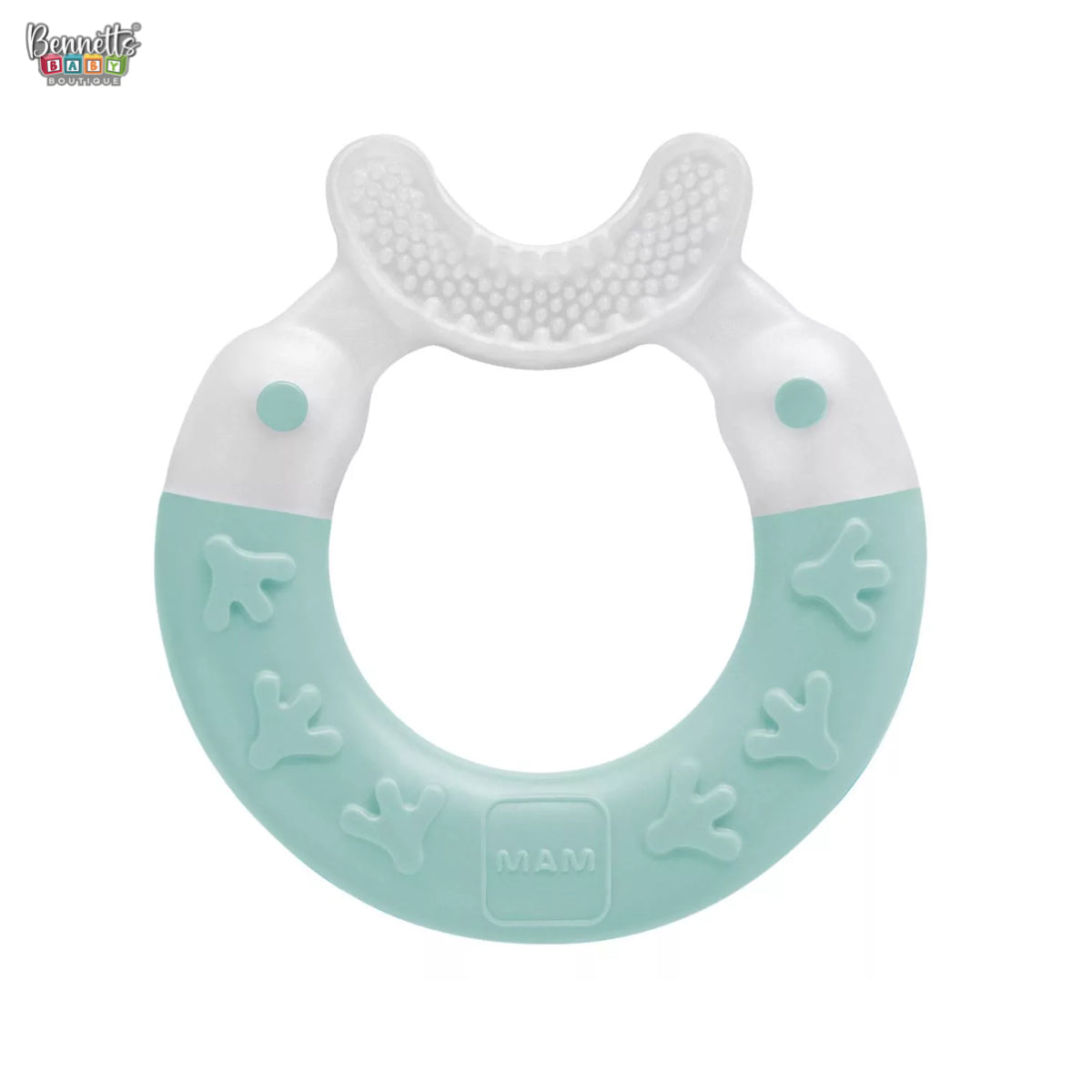 MAM Bite and Brush Teether - Yellow