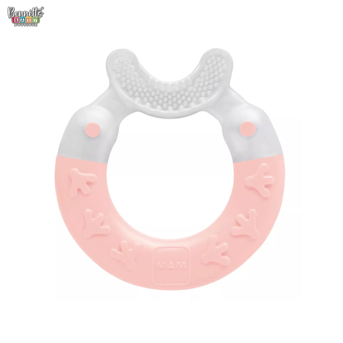 MAM Bite and Brush Teether - Yellow